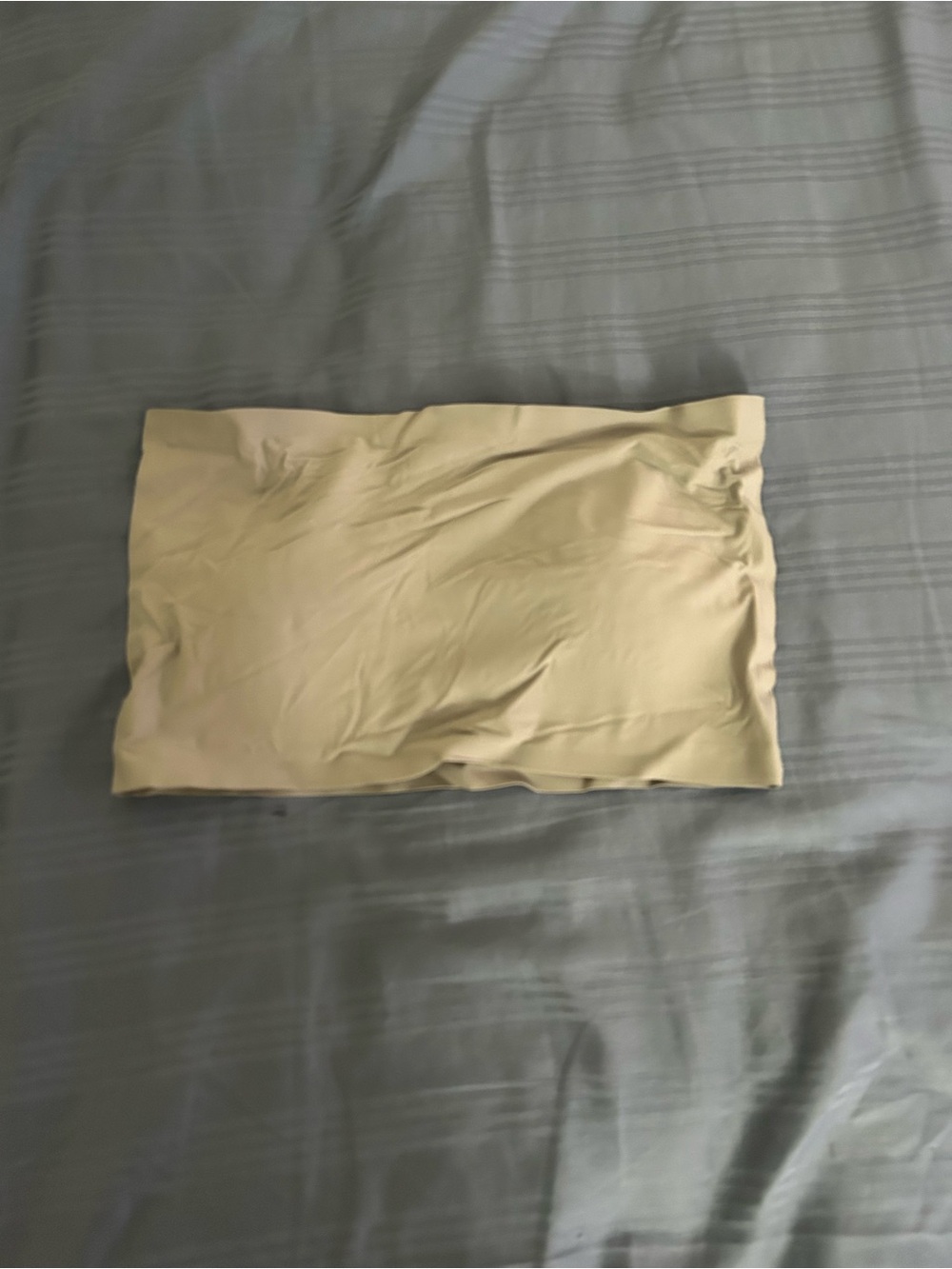 Beige Tube Skirt - Women's Stretch Bandeau
